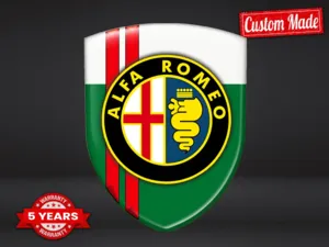 Alfa Romeo Stampa Paraurti Limitata Stellare Personalizzabile